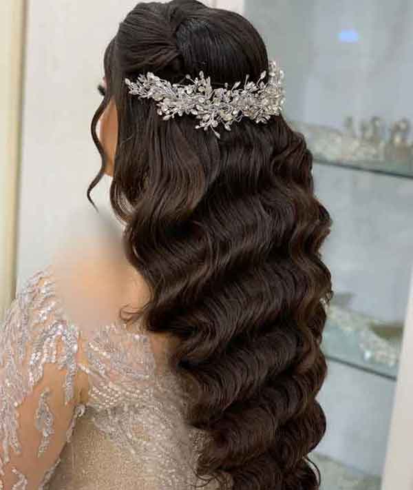 مدل مو باز عروس با طرح های شیک و لاکچری برای خاص پسندا