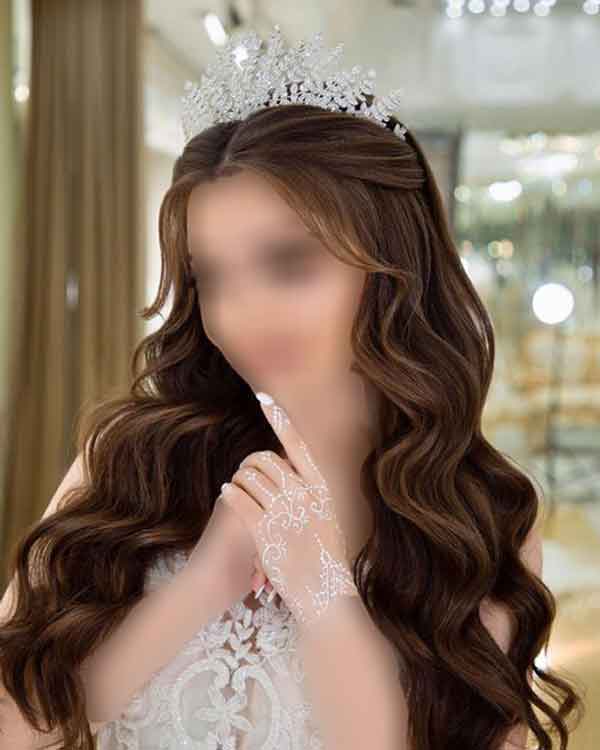 مدل مو باز عروس با طرح های شیک و لاکچری برای خاص پسندا