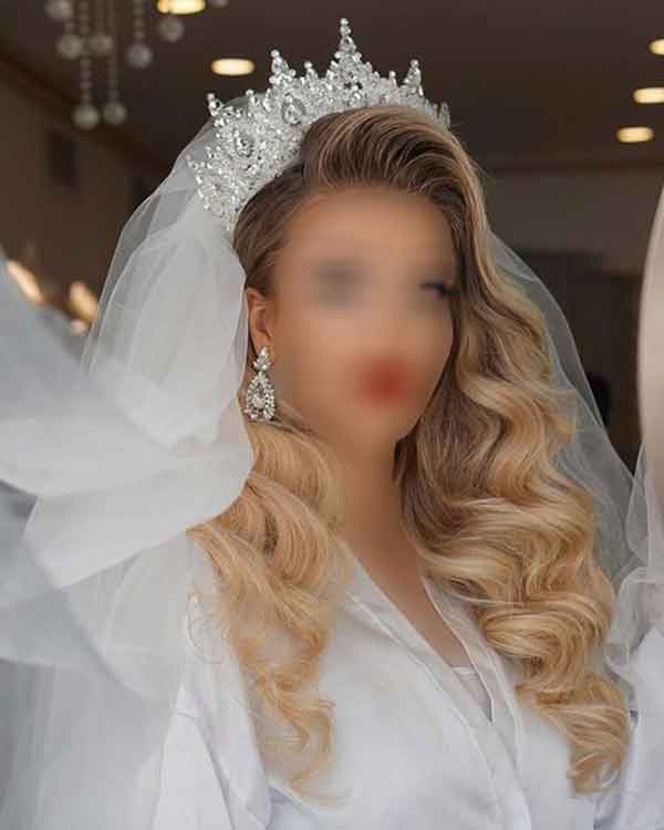 مدل مو باز عروس با طرح های شیک و لاکچری برای خاص پسندا