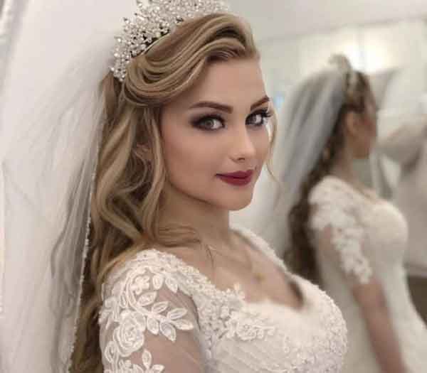 مدل مو باز عروس با طرح های شیک و لاکچری برای خاص پسندا
