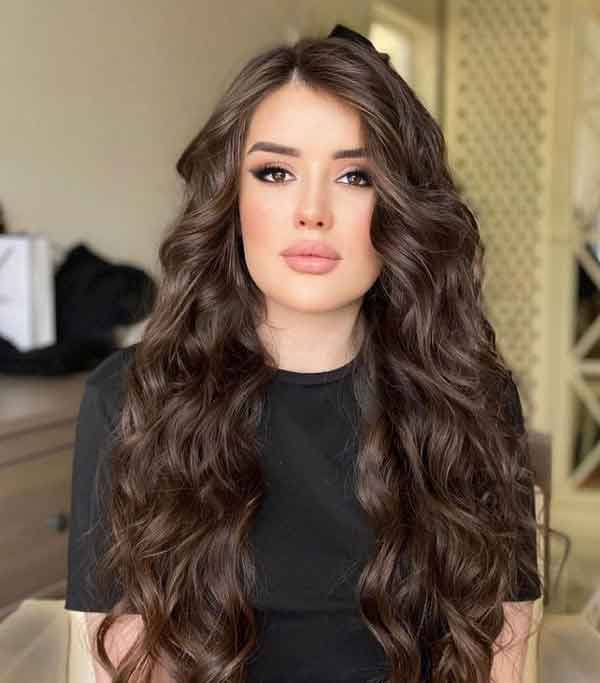 مدل مو باز دخترانه ساده و شیک لاکچری مجلسی جدید و مدرن