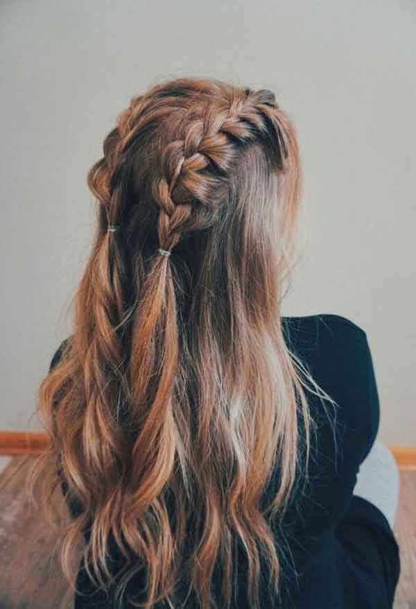 مدل مو باز دخترانه ساده و شیک لاکچری مجلسی جدید و مدرن