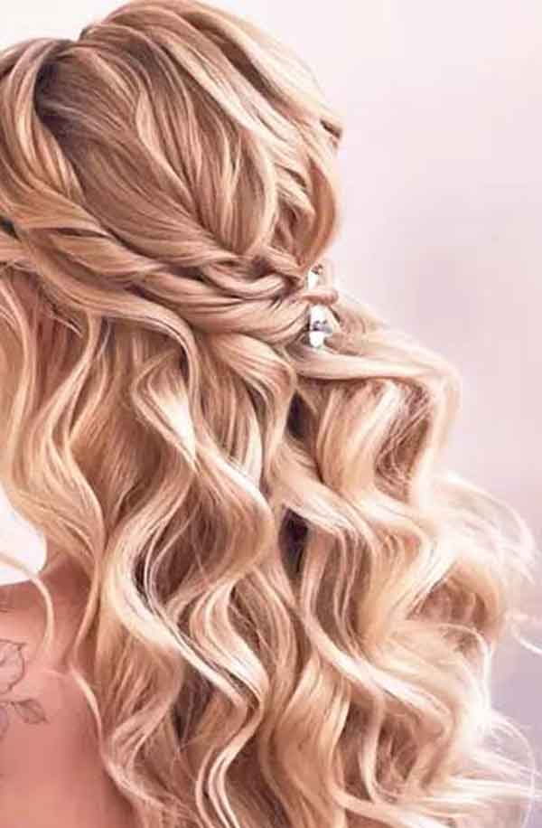 مدل مو باز مجلسی دخترانه لاکچری و جدید مناسب موهای کوتاه و بلند