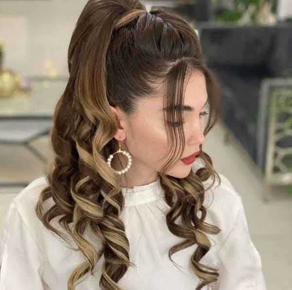 عکس مدل مو جدید مجلسی شیک باز و بسته دخترانه و زنانه مدرن