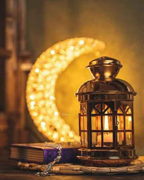 عکس پروفایل رمضان ساده و شیک با جملات معنوی و جذاب