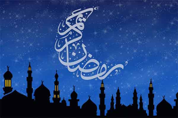 عکس پروفایل رمضان ساده و شیک با جملات معنوی و جذاب