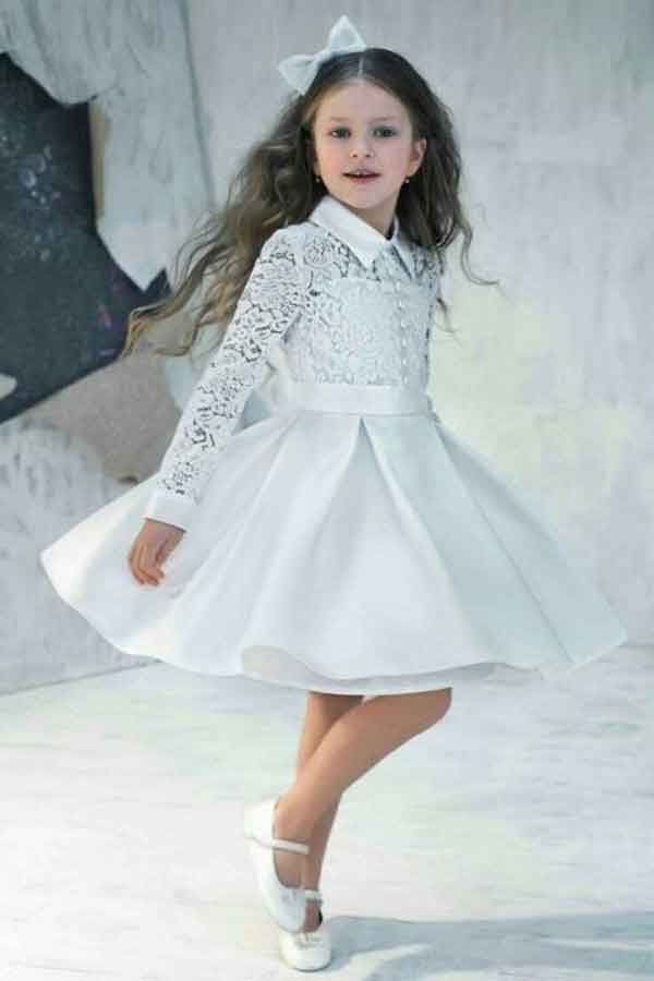 مدل لباس عروس بچه گانه عروسکی و فانتزی ساده و طرحدار شیک و لاکچری