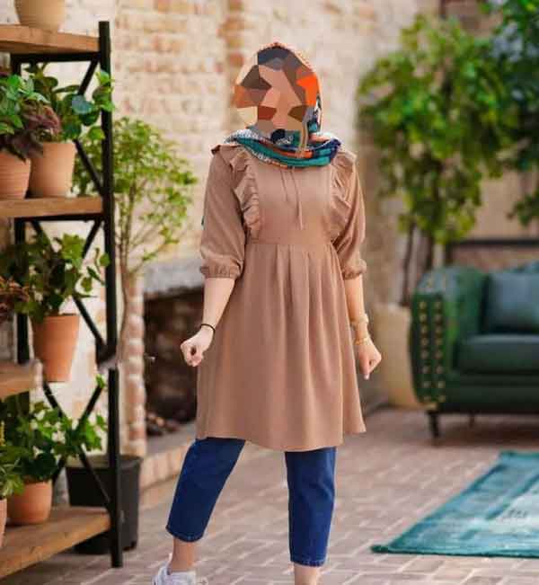 مدل مانتو ابروبادی جلو بسته دخترانه و زنانه شیک کوتاه و بلند خفن جدید