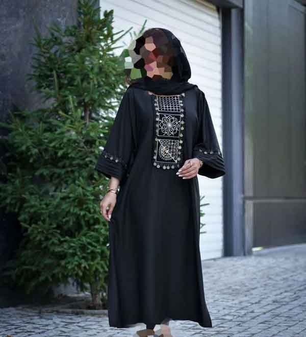مدل مانتو ابروبادی مشکی دخترانه و زنانه با طرح های شیک و جذاب کوتاه و بلند
