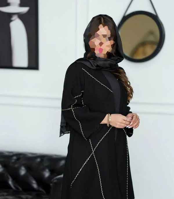 مدل مانتو ابروبادی مشکی دخترانه و زنانه با طرح های شیک و جذاب کوتاه و بلند