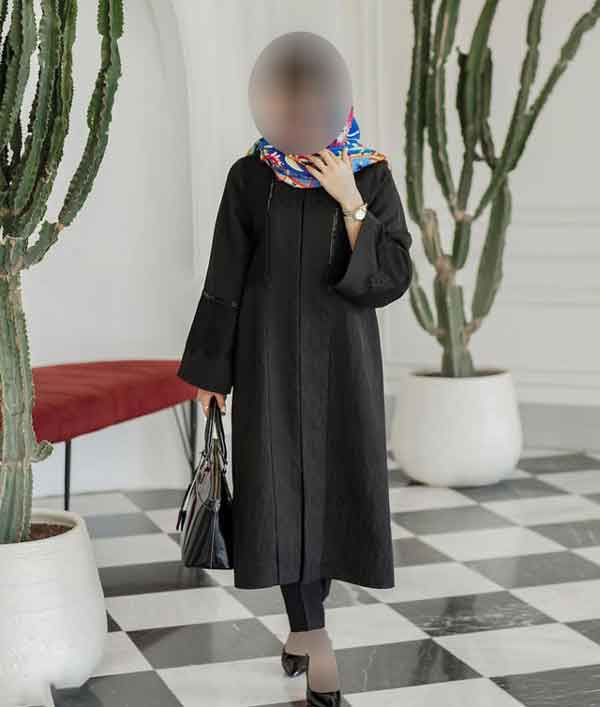 مدل مانتو ابروبادی مشکی دخترانه و زنانه با طرح های شیک و جذاب کوتاه و بلند