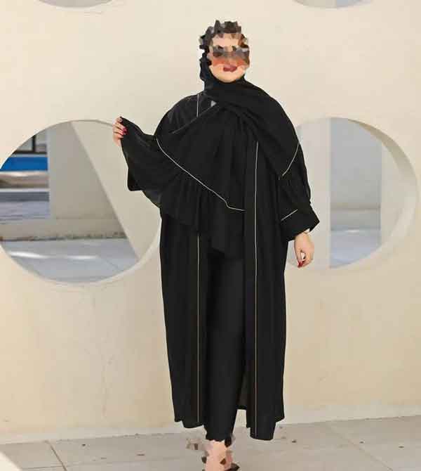 مدل مانتو ابروبادی مشکی دخترانه و زنانه با طرح های شیک و جذاب کوتاه و بلند