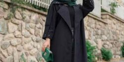 مدل مانتو ابروبادی مشکی جدید + زیباترین مدل های مانتو تولید امسال را اینجا ببینید