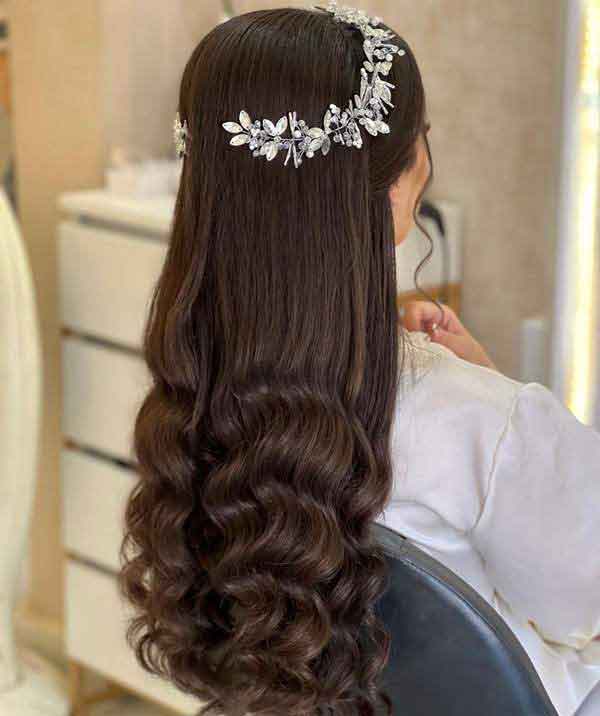 مدل مو جدید برای عروسی دخترانه و زنانه بسته و باز و نیمه باز شیک و دلبر
