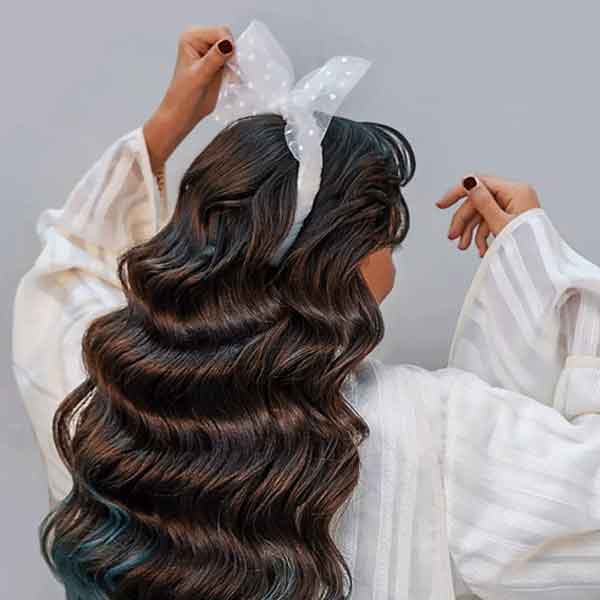 مدل مو مجلسی ساده باز شیک برای عروسی و مهمانی جذاب و خفن