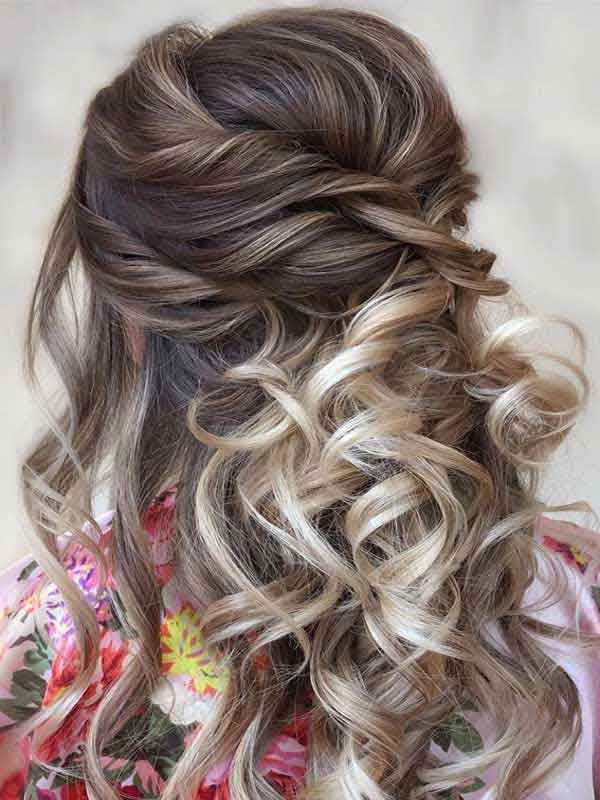 مدل مو مجلسی ساده باز شیک برای عروسی و مهمانی جذاب و خفن