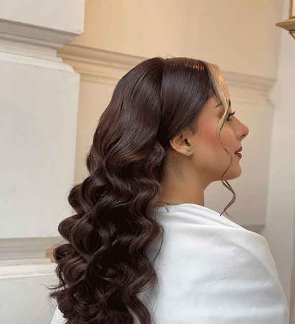 مدل مو مجلسی ساده باز شیک برای عروسی و مهمانی جذاب و خفن
