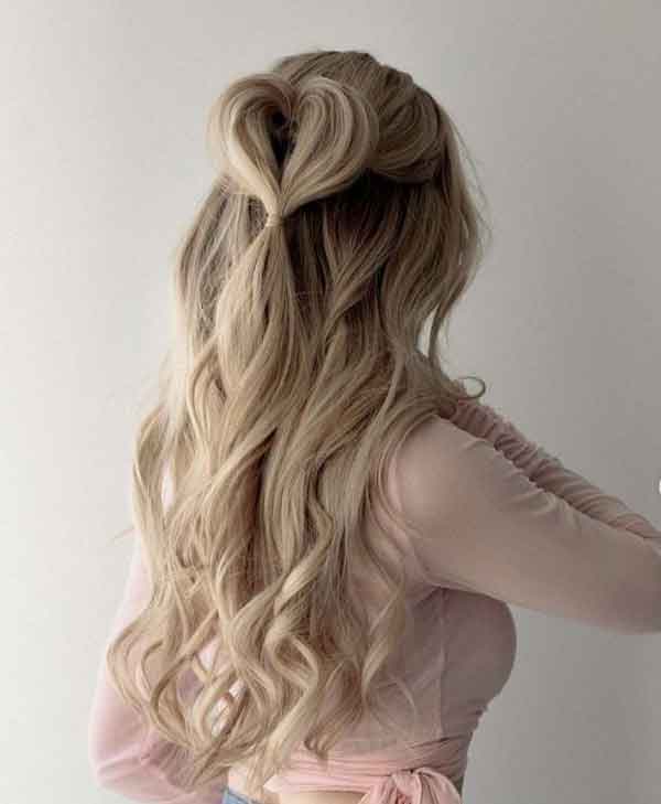 مدل مو مجلسی ساده باز شیک برای عروسی و مهمانی جذاب و خفن
