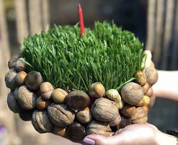 مدل سبزه عید با ایده های خفن و جدید لاکچری جدید و شیک