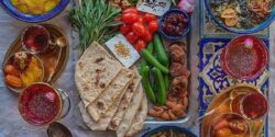 مدل سفره افطار + زیباترین مدل های سفره افطاری جدید مخصوص رمضان 1403