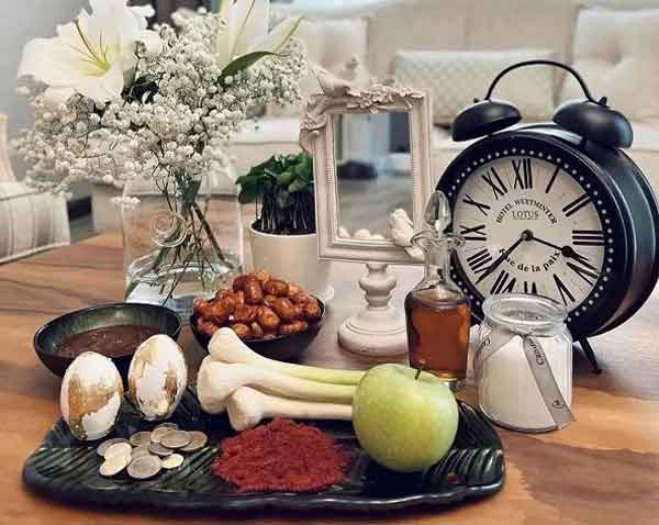 مدل سفره هفت سین با ایده های خلاقانه و لاکچری شیک و جدید