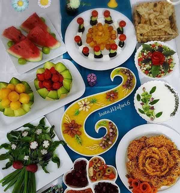 مدل سفره سحر شیک و ساده با ایده های کاربردی و جذاب