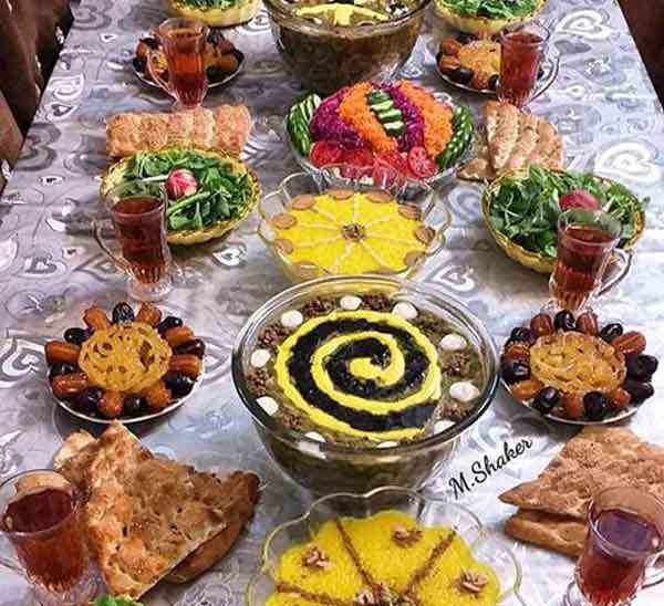مدل سفره سحر شیک و ساده با ایده های کاربردی و جذاب