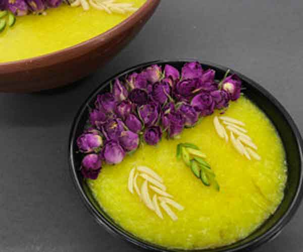 تزیین شله زرد برای ماه رمضان با دارچین و خلال با ایده های جذاب و ساده