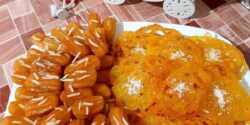تزیین زولوبیا بامیه برای ماه رمضان برای سفره افطار با ایده های شیک و ساده