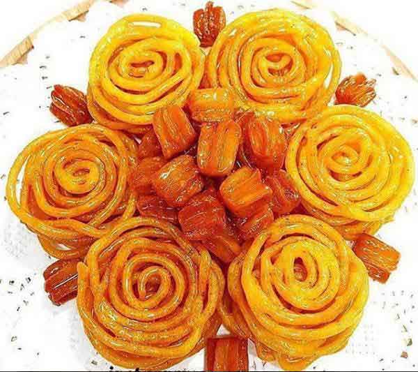 تزیین زولوبیا بامیه برای ماه رمضان برای سفره افطار با ایده های شیک و ساده