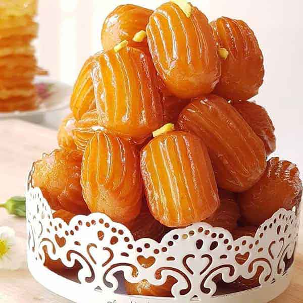 تزیین زولوبیا بامیه برای ماه رمضان برای سفره افطار با ایده های شیک و ساده