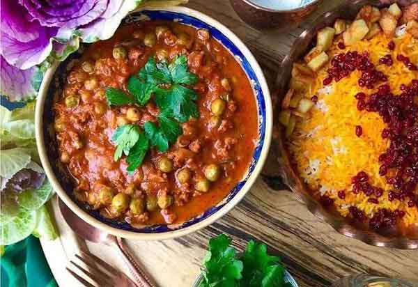 فوت و فن قیمه نثار خورشت قیمه نثار طرز پخت قیمه نخود قیمه نثار با گوشت چرخ کرده طرز تهیه قیمه نثار با لپه قیمه نثار برای صد نفر خوشمزه ترین غذای یزد برنج و قیمه مجلسی