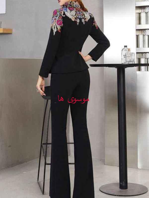 مدل کت و شلوار زنانه مجلسی کوتاه و بلند جذاب فوق العاده لاکچری