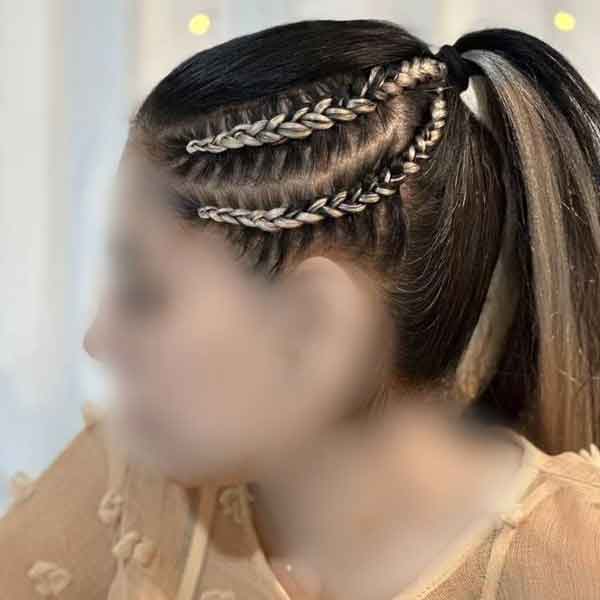 مدل بافت مو جدید دخترانه و زنانه فوق العاده جذاب و کیوت دلبر