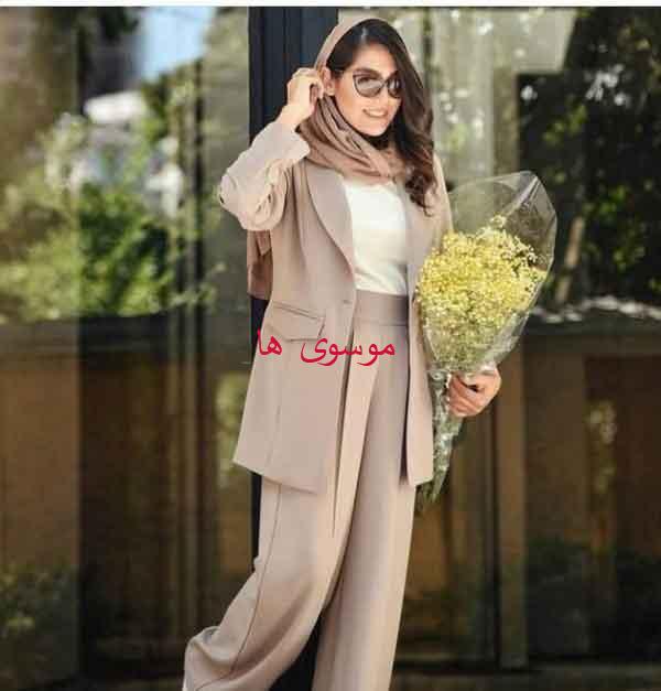 مدل کت و شلوار زنانه ۲۰۲۴ با طرح های ساده و کلاسیک مدرن خانومانه زیبا