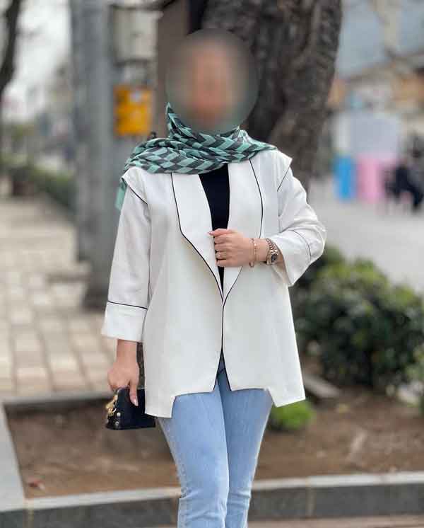 مدل مانتو دخترانه جلو باز اسپرت کوتاه و بلند شیک و لاکچری مدرن
