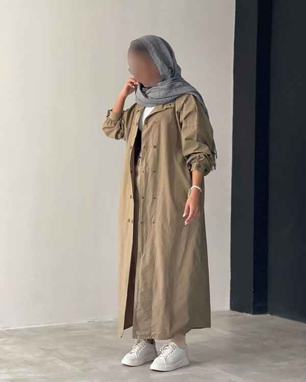 مدل مانتو زنانه بلند اسپرت و مجلسی و دانشجویی جلو بسته و باز جذاب و شیک