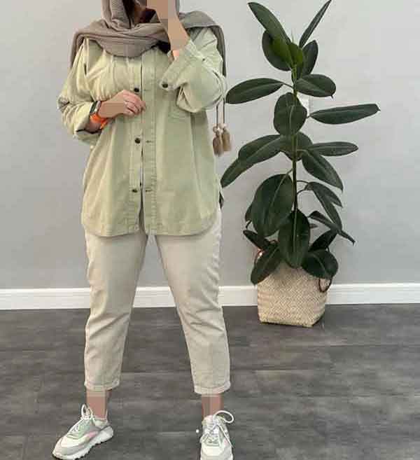 مدل مانتو زنانه دکمه دار کوتاه و بلند شیک و دانشجویی جدید و بروز سال