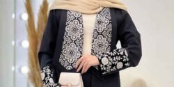 مدل مانتو زنانه سنگین + زیباترین مدل های مانتو سنگین از بهترین مزون های تهران