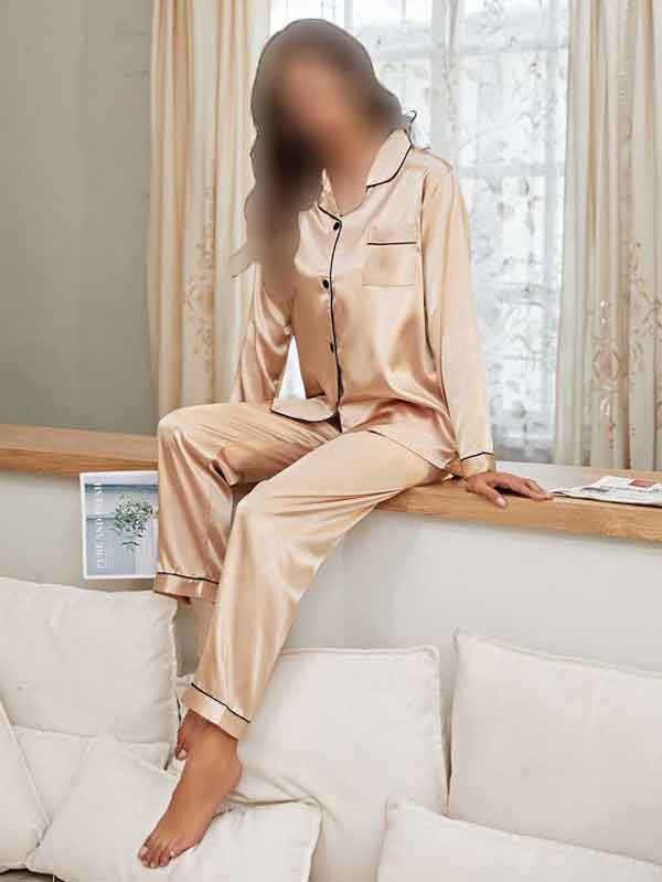 مدل لباس خواب ایرانی زنانه پوشیده و بازه جذاب و دلبر شیک جدید