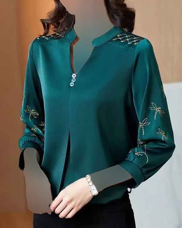 مدل بلوز مجلسی جدید دخترانه با طرح های بروز و مدرن دلبر شیک