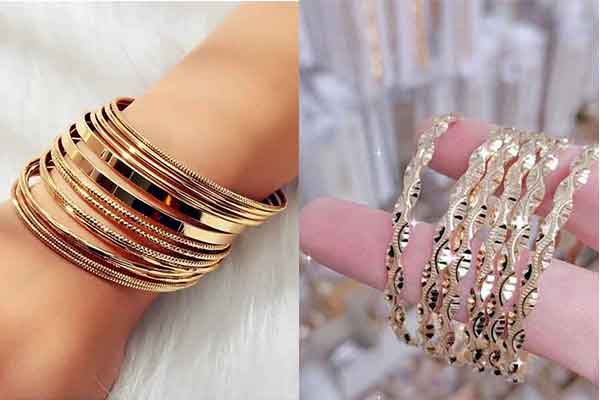 مدل النگو طلا جدید عروس مدرن و زیبا مخصوص خانم های خاص و خوش سلیقه