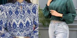 مدل بلوز مجلسی دخترانه کوتاه و بلند طرحدار و ساده جذاب و لاکچری مدروز