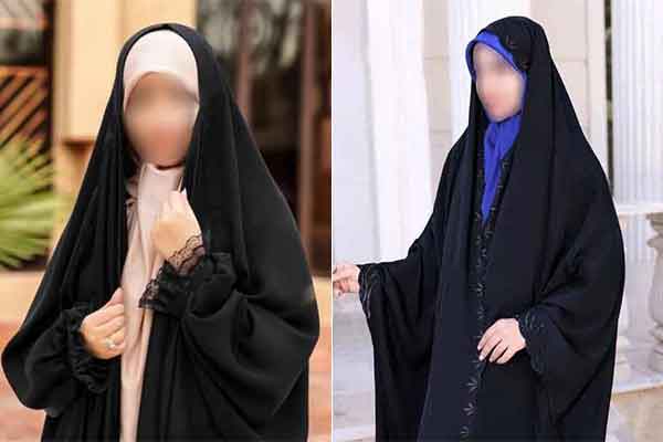 مدل چادر عربی آستین دار ساده و سبک شیک و جدید فوق العاده جذاب