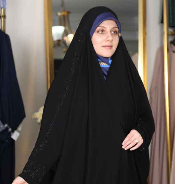 مدل چادر بحرینی ساده و نگین دار دخترانه و زنانه با طرح های جذاب و شیک