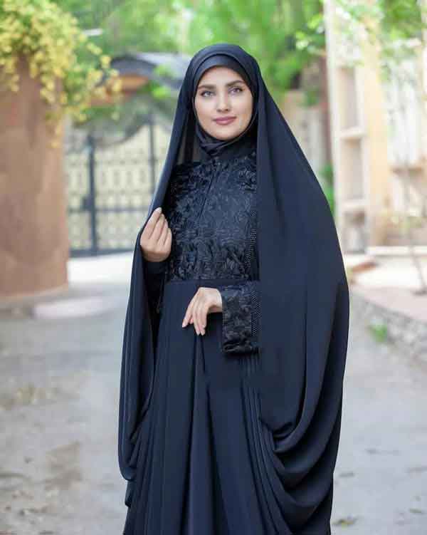 مدل چادر دانشجویی خانومانه ساده راحت و خنک شیک و جدید روز