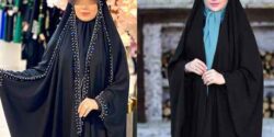 مدل چادر اماراتی ساده و زیبا و شیک خانومانه فوق العاده راحت
