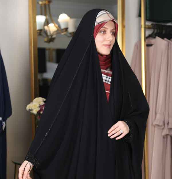 مدل چادر جدید فوق العاده شیک ساده و کار شده جذاب و مدرن سال