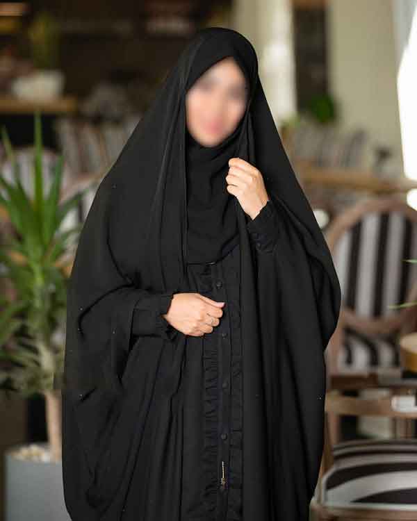مدل چادر جدید فوق العاده شیک ساده و کار شده جذاب و مدرن سال