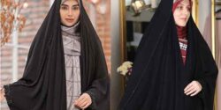 مدل چادر جدید فوق العاده شیک ساده و کار شده جذاب و مدرن سال